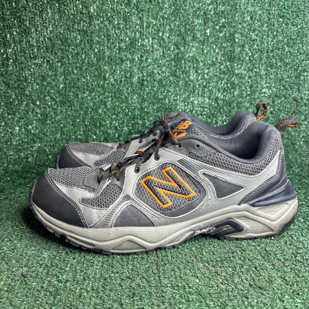 New Balance 481v3 All Terrain Cush Trail Running Shoes Grey Men 11 4E Extra Wide